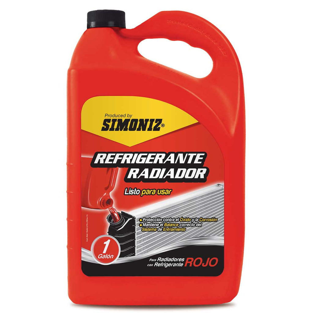 REFRIGERANTE RADIADOR ROJO GALÓN SIMONIZ