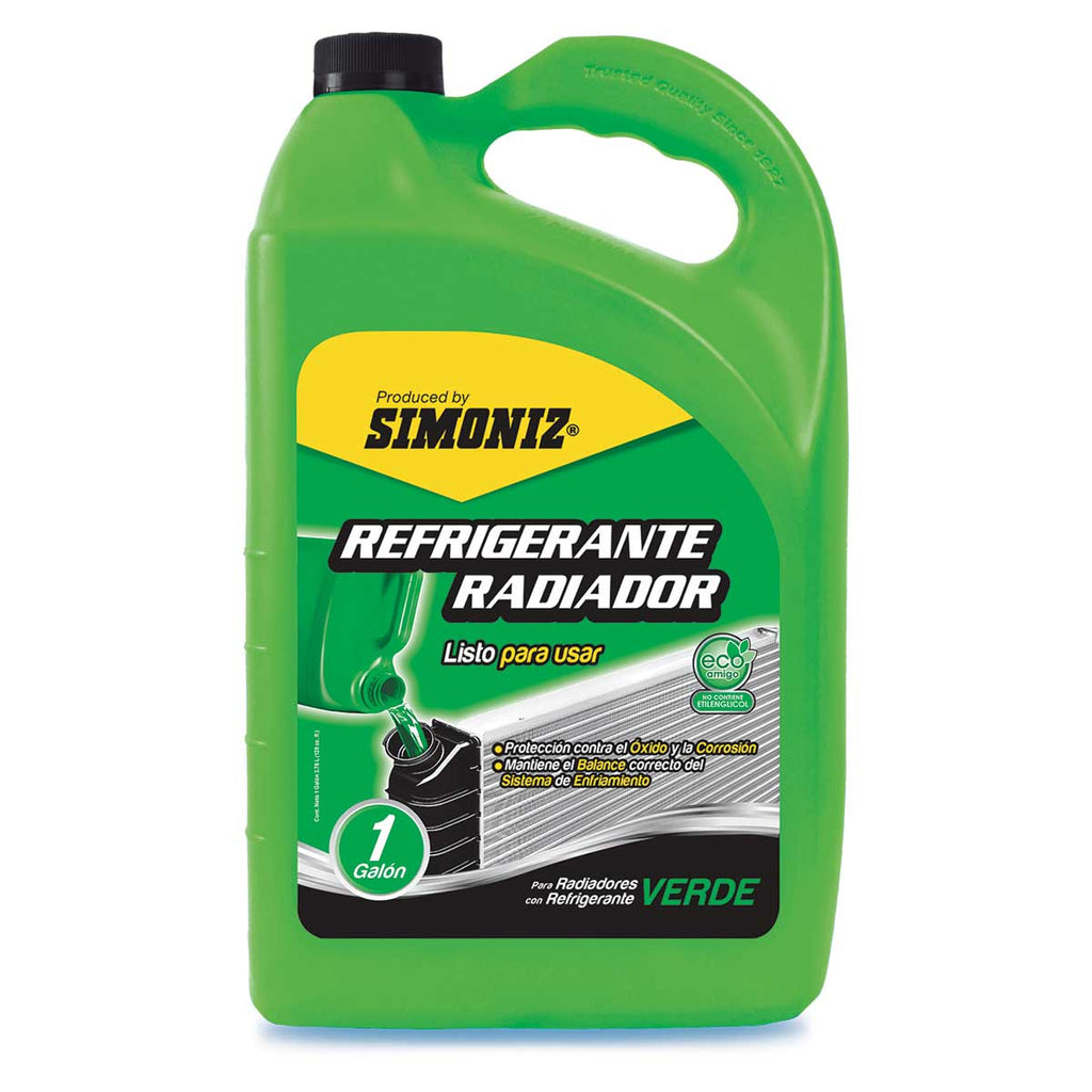 REFRIGERANTE RADIADOR VERDE GALÓN SIMONIZ