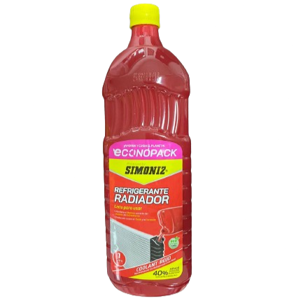 REFRIGERANTE RADIADOR ROJO 1L SIMONIZ