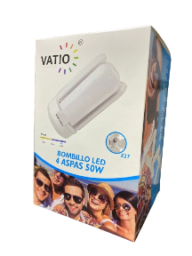 BOMBILLO LED VATIO 4 ASPAS 50W