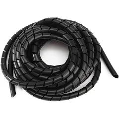 ORGANIZADOR CABLE 10M NEGRO