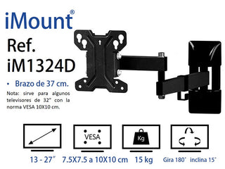 SOPORTE IMOUNT TV 1324D