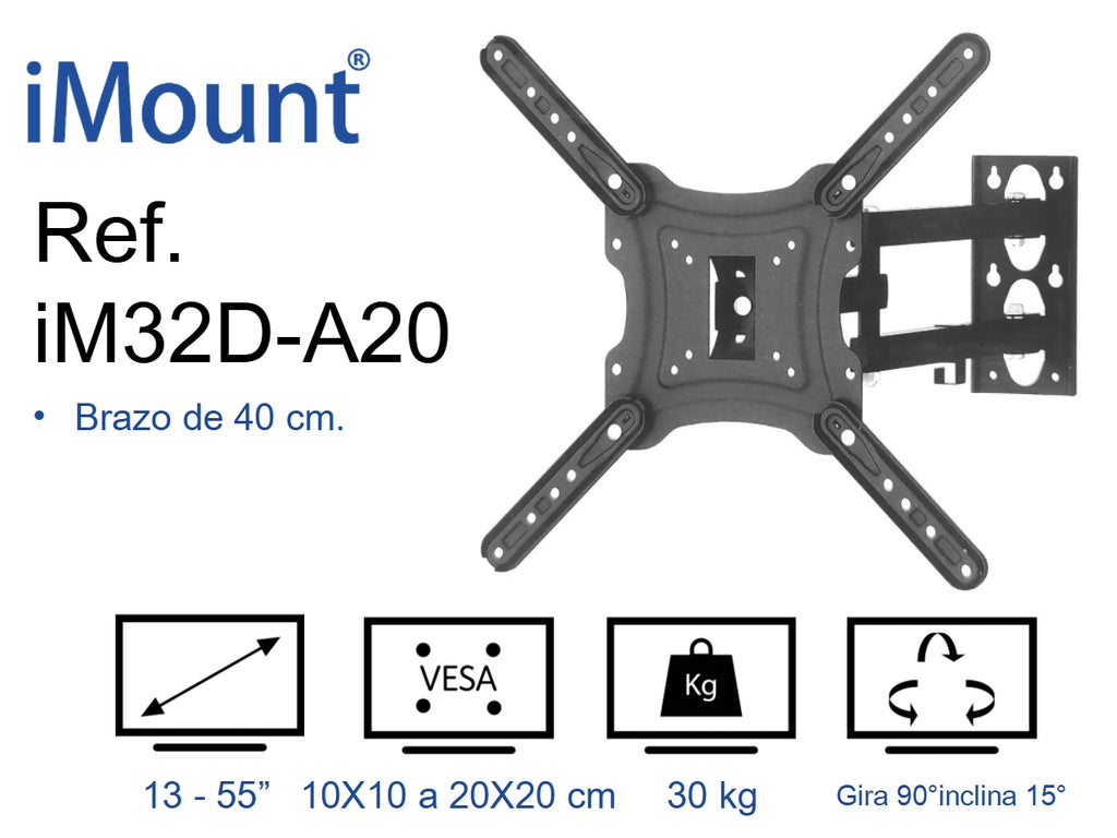 SOPORTE IMOUNT IM32DA20 C/EXT