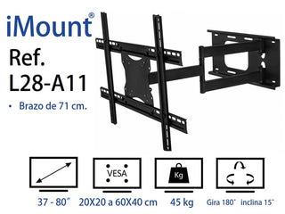 SOPORTE TV IMOUNT L28+11