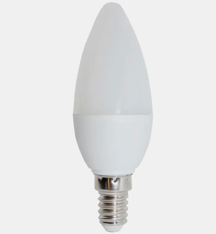 BOMBILLO LED CIGLA VELA 5W E-27 LUZ CALIDA